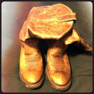 Woman’s Brown Leather Boots